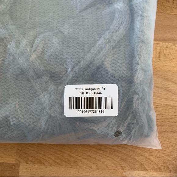 (SOLD) TAYLOR SWIFT Tortured Poets Department TTPD Cardigan - Picture 9 of 10